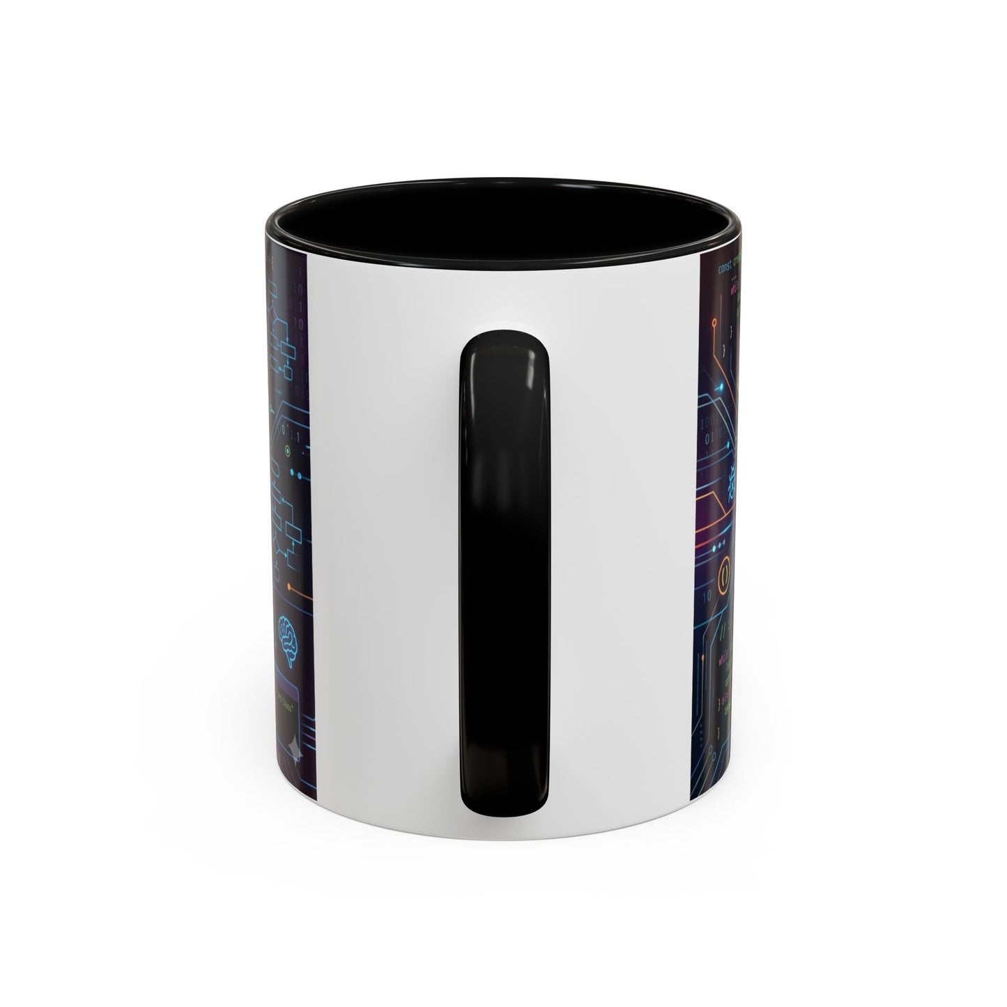 Programming Quote Accent Coffee Mug — "Debugging the Chaos" Tech Humor 11/15oz