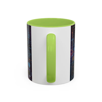 Programming Quote Accent Coffee Mug — "Debugging the Chaos" Tech Humor 11/15oz