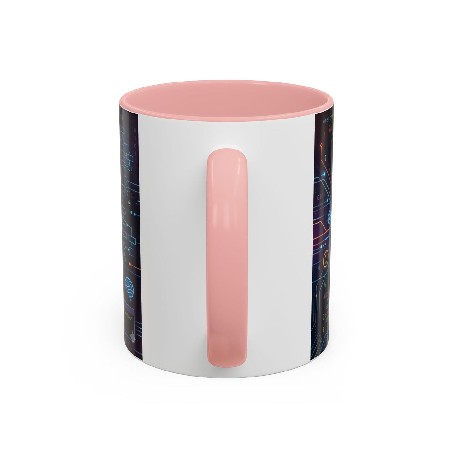 Programming Quote Accent Coffee Mug — "Debugging the Chaos" Tech Humor 11/15oz