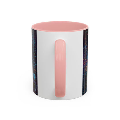 Programming Quote Accent Coffee Mug — "Debugging the Chaos" Tech Humor 11/15oz