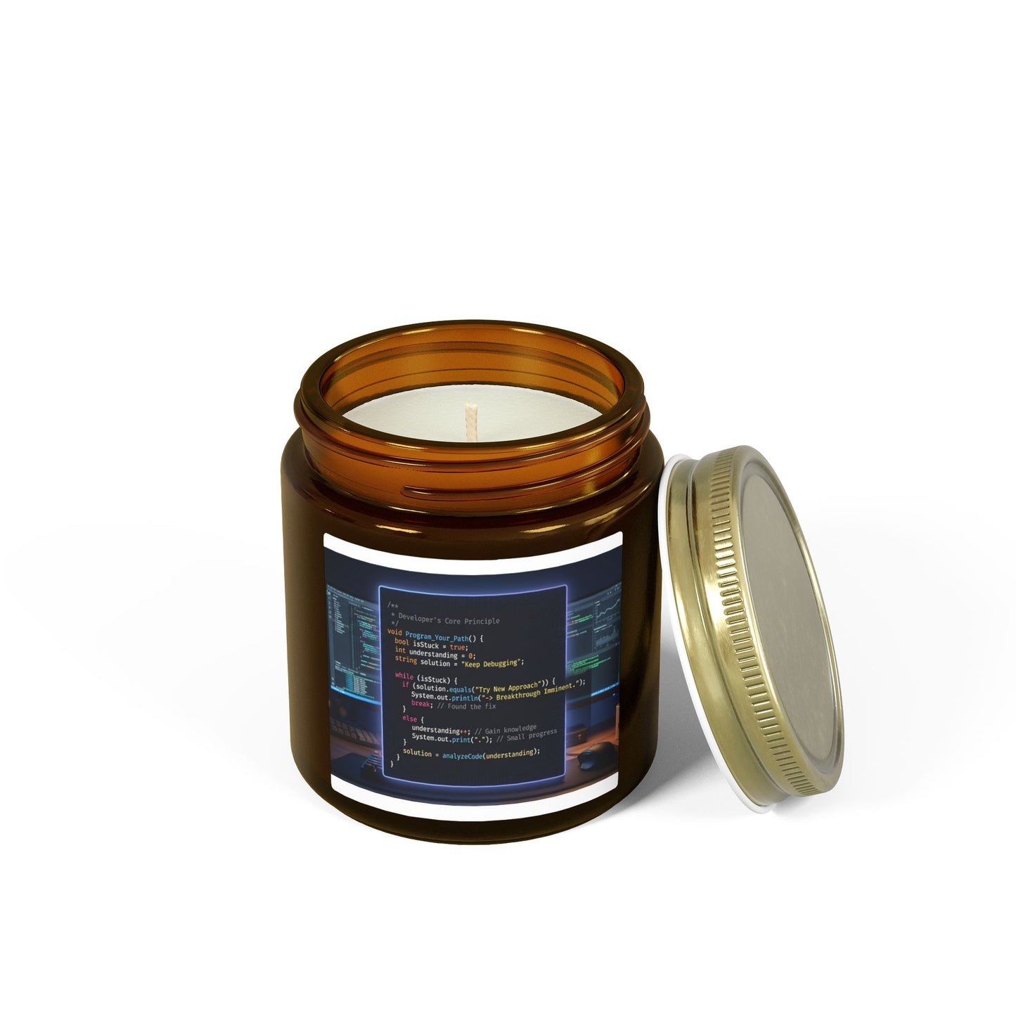 Scented Candles, Coconut Apricot Wax (4oz, 9oz)